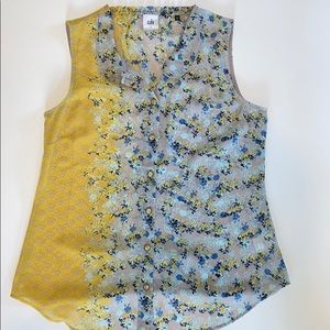 CABI SHEER SLEEVELESS TOP